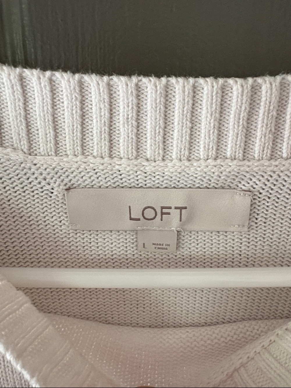 LOFT Boatneck 100% Cotton Ladybug Sweater - Picture 2 of 5